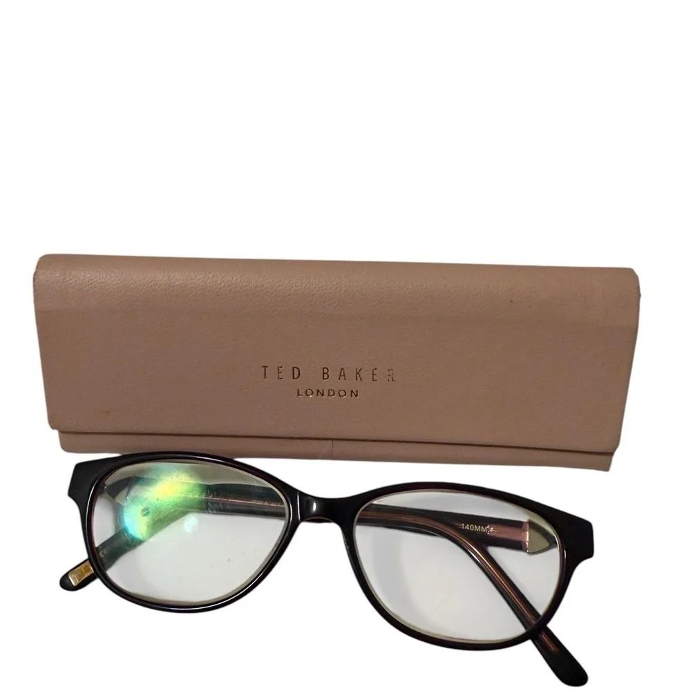Ted Baker Black prescription Glasses with Case